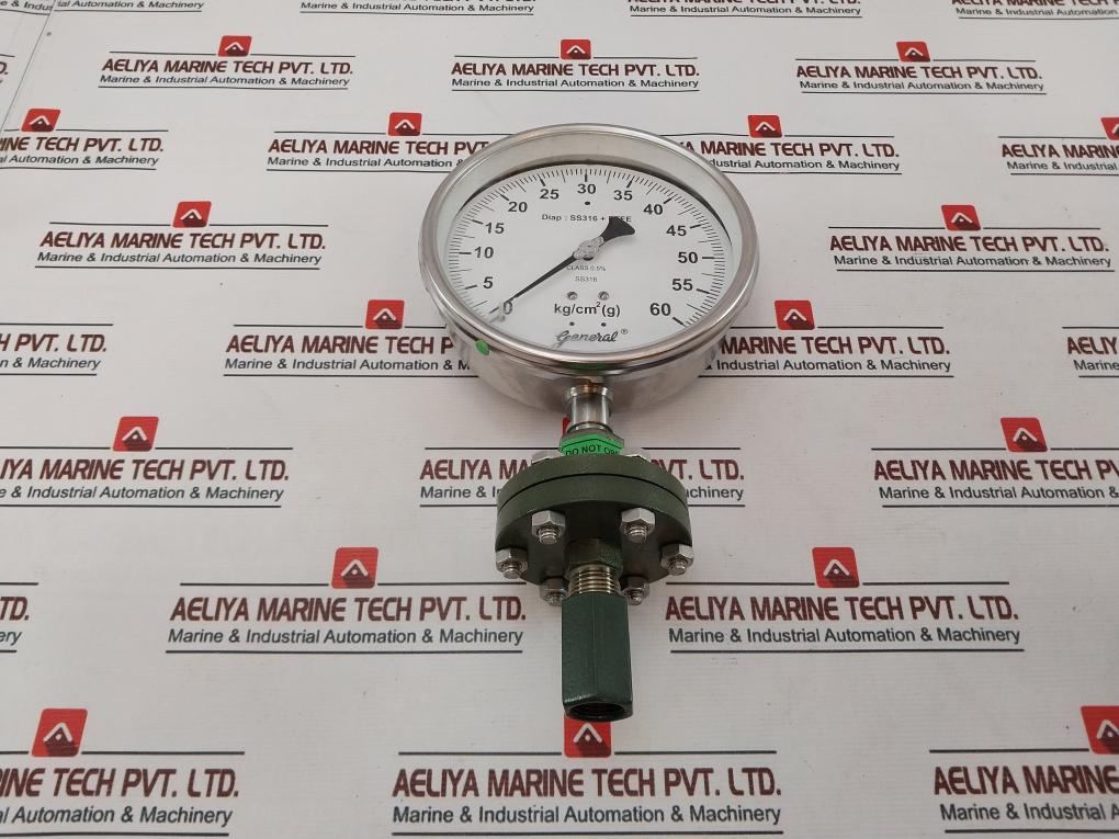 General Ss316+Ptfe Pressure Gauge