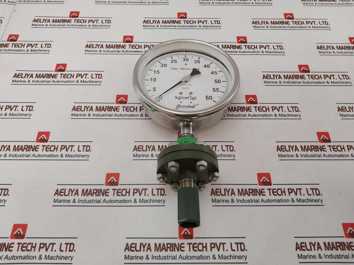 General Ss316+Ptfe Pressure Gauge