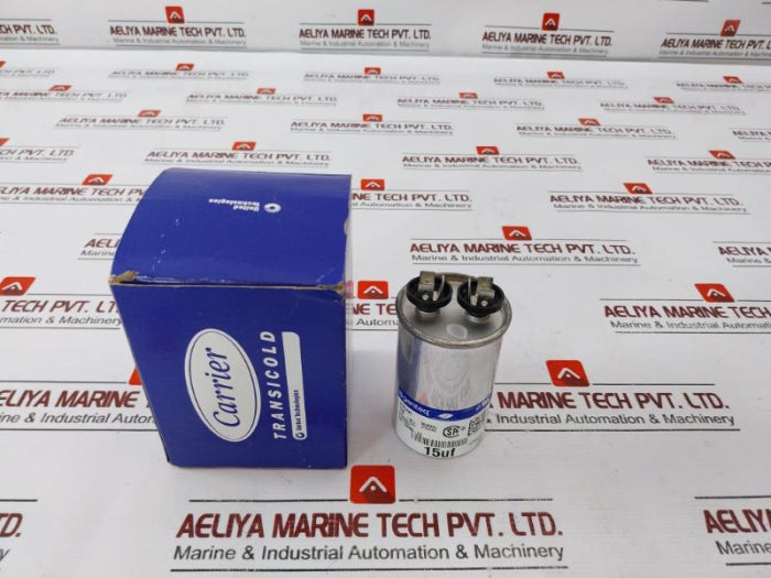 Genteq 97F9445 Motor Run Capacitor 50/60Hz +6 -6% 370 Vac , P10000Afc , Jc165703