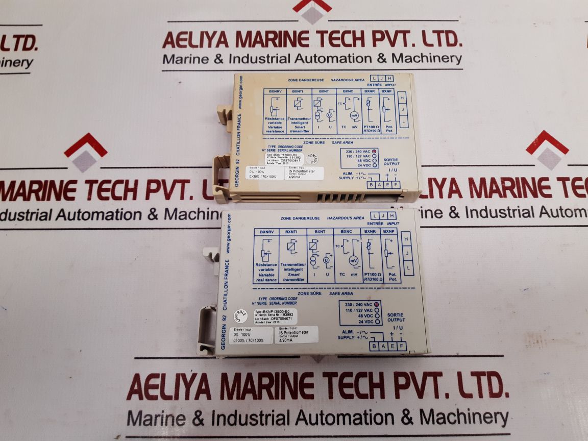 Georgin bxnp galvanic isolated converter bxnp13b00-b0 Atex 6104X
