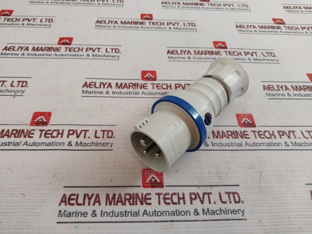 Gewiss Gw 60004H Straight Plug 16A-6H/200-250V