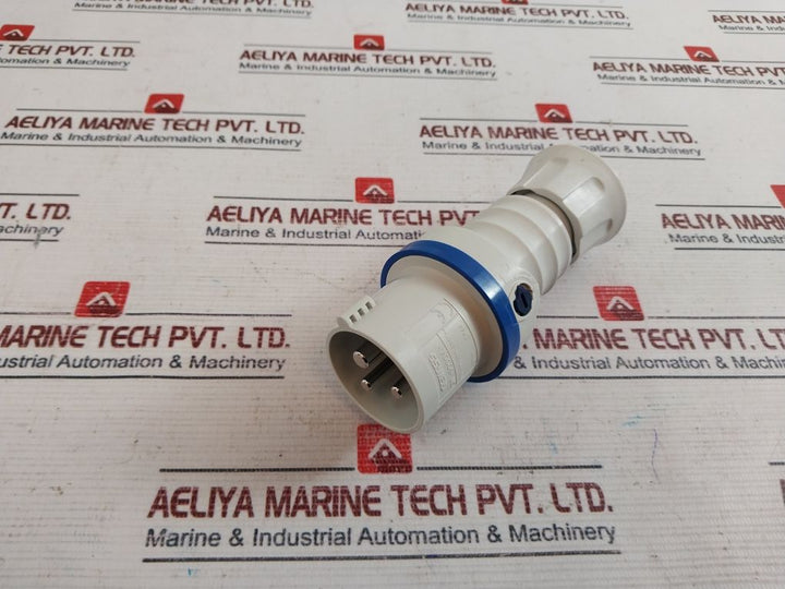 Gewiss Gw 60004H Straight Plug 16A-6H/200-250V