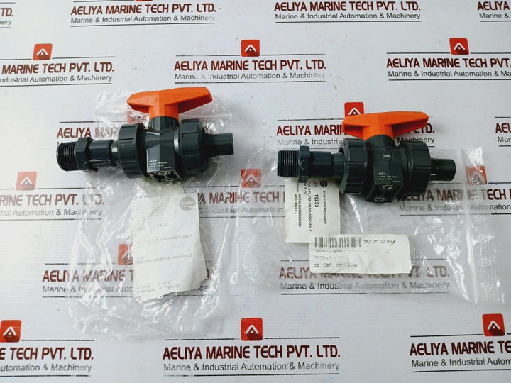 GEORG FISCHER +GF+ 546 Ball Valve PVC-U Filter Drain Assembly DN15-3/4”