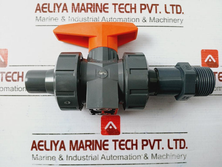 GEORG FISCHER +GF+ 546 Ball Valve PVC-U Filter Drain Assembly DN15-3/4”