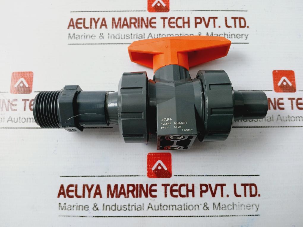 GEORG FISCHER +GF+ 546 Ball Valve PVC-U Filter Drain Assembly DN15-3/4”