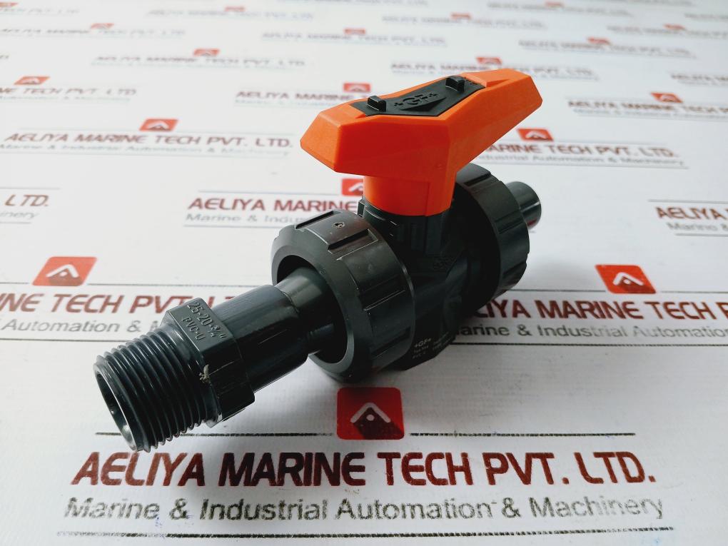 GEORG FISCHER +GF+ 546 Ball Valve PVC-U Filter Drain Assembly DN15-3/4”