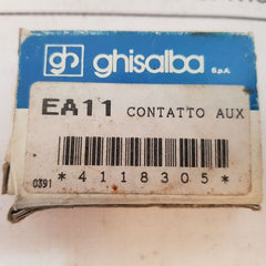 Ghisalba Ea11 Auxiliary Contact Block 4118305