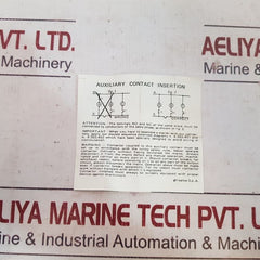 Ghisalba Ea11 Auxiliary Contact Block 4118305