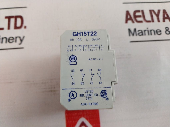 Ghisalba Gh15T22 Auxiliary Contact 690V