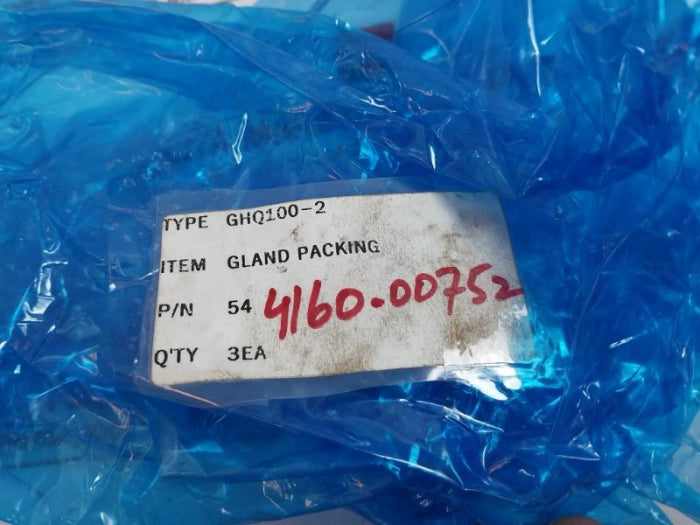 Ghq100-2 54 Gland Packing Rope 4160-00752