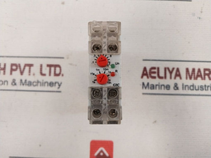 Gic 203Dt5 Micon Electronic Timer 0.1 Sec To 10 Hours 24-240 Vac/Dc, 50/60Hz