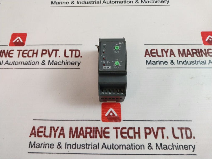 Gic 415 Un 3P Voltage Monitoring Relay Mac04D0100 415Vac 47-53Hz