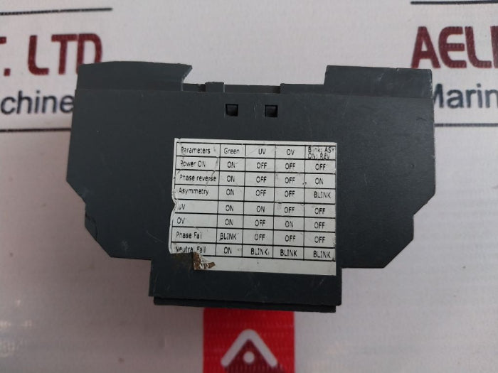 Gic Mac04D0100 Voltage Monitoring Relay 415Vac 3P4W 47 To 53Hz