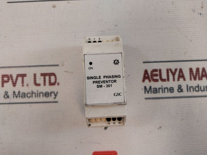 Gic Sm-301 Single Phasing Preventor Series 301 415 Vac