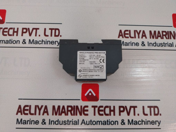 Gic Sm-301 Single Phasing Preventor 415vac