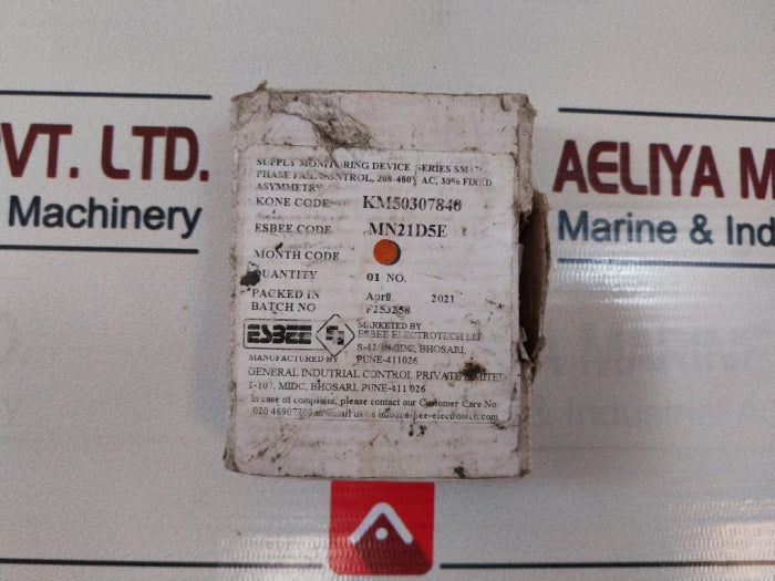 Gic Sm175 Supply Monitoring Relay Device Mn21D5