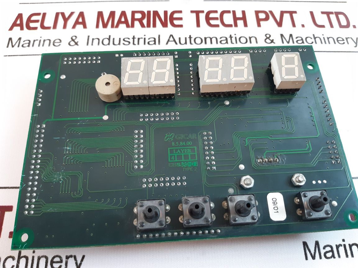 Gicar 8.5.84.00 Pcb Card
