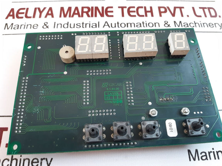 Gicar 8.5.84.00 Pcb Card