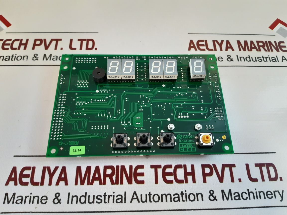 Gicar 8.5.84.00/A Pcb Card