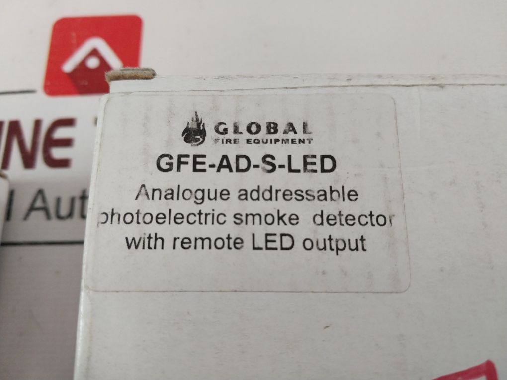 Global Gfe-ad-s-led Photoelectric Smoke Detector 17-28 Vdc 7Ma