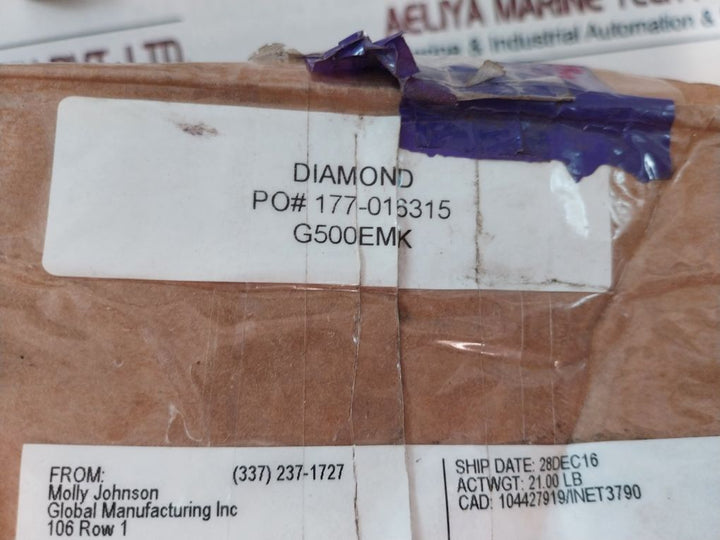 Global Manufacturing G500-mk Pipe Handler Repair Kit 177-016315