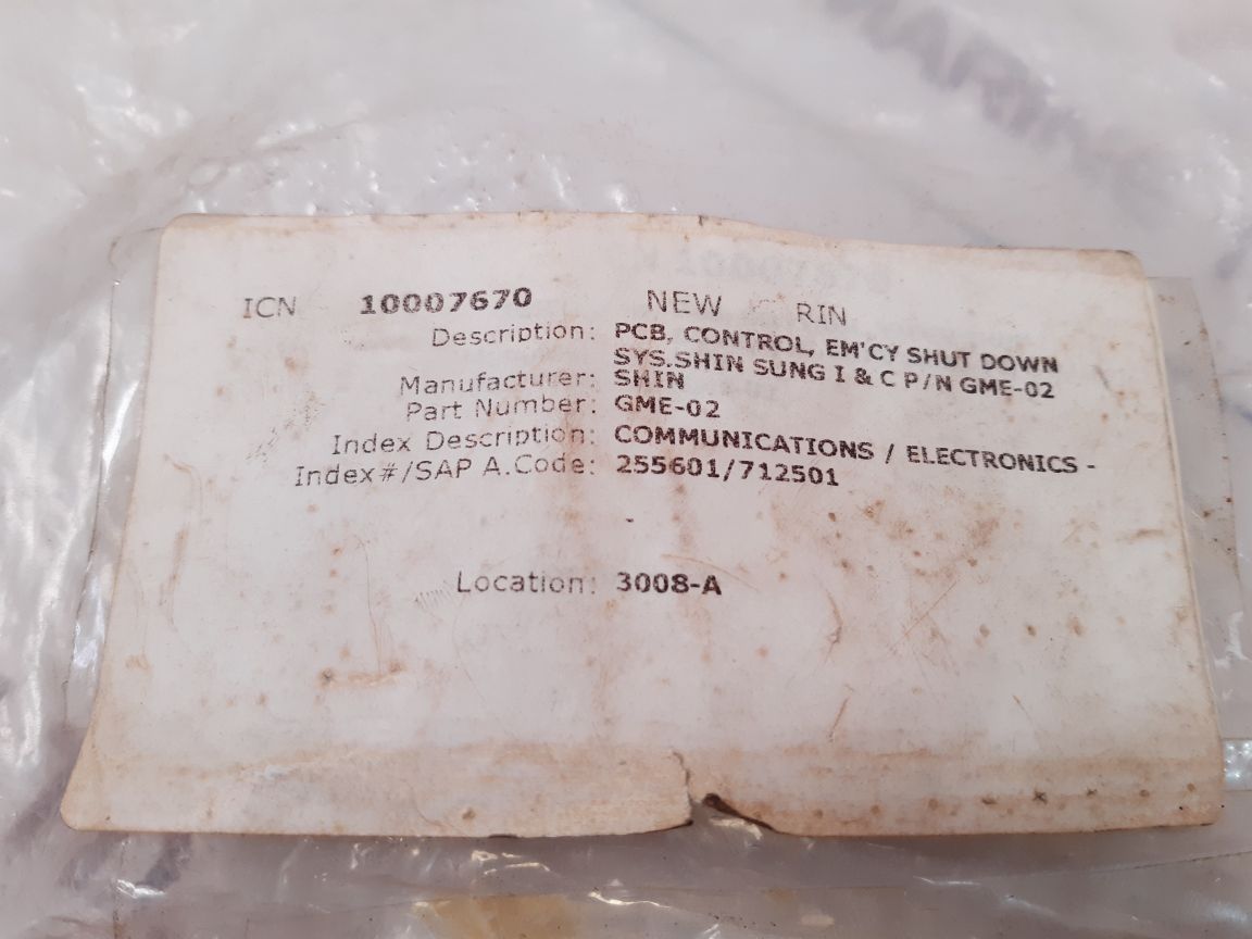 Gme-02 Pcb Card - Aeliya Marine Tech