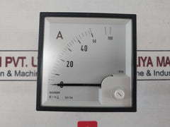 Gossen 9651050100B Analogue Panel Ammeter 0-50/100A 92Mm Cat Iii600V Rs 392-9128