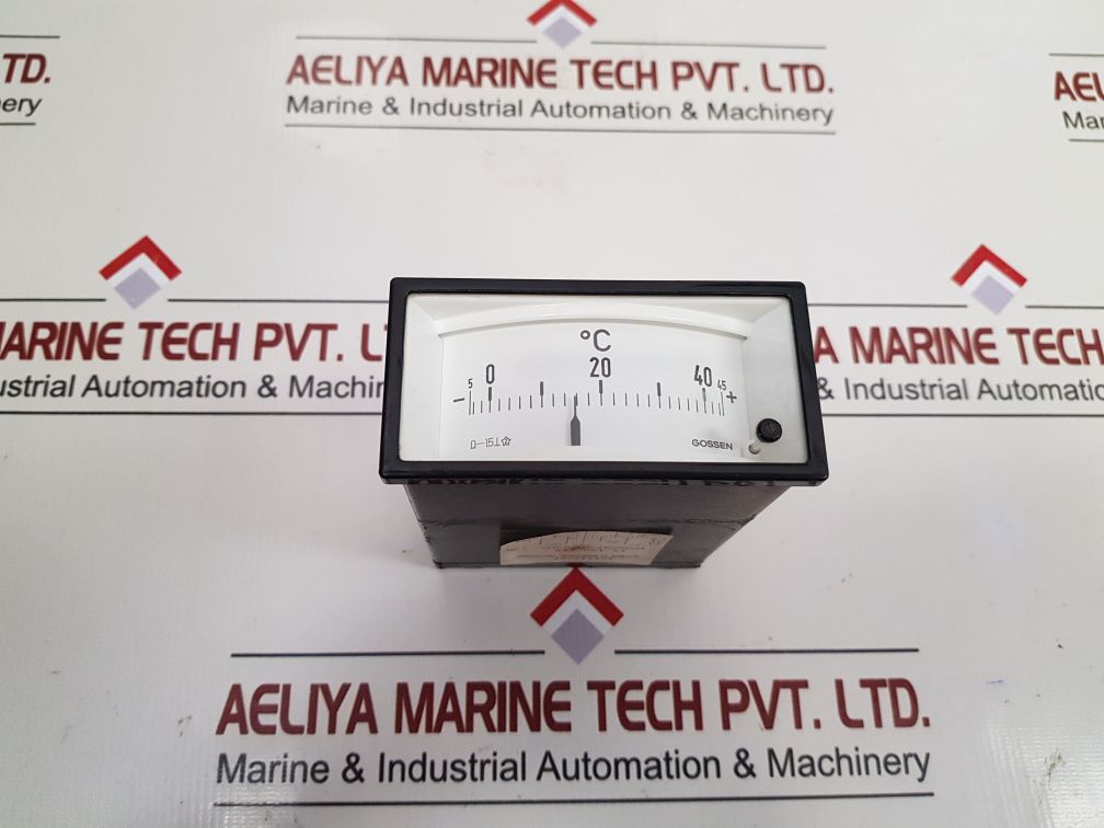 Gossen Pt 100 Din Connection To Resistance-thermometer