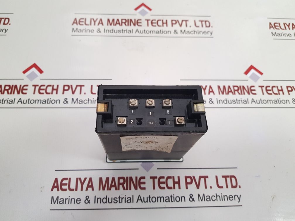 Gossen Pt 100 Din Connection To Resistance-thermometer