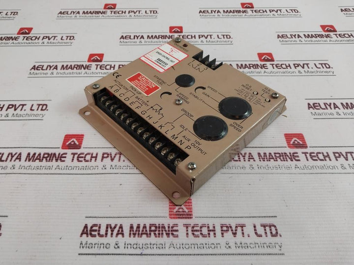 Governors America Esd5550 Speed Control Unit Rev C