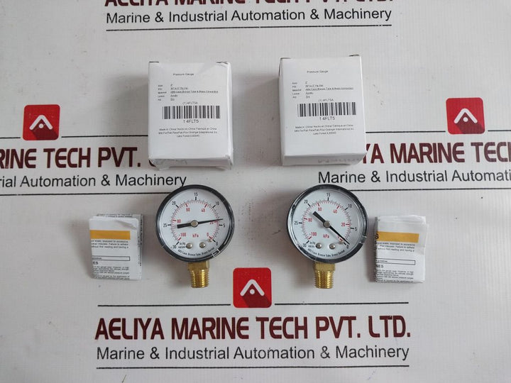 Lot of 2X Grainger 4FLT5 Pressure Gauge 30