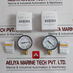 Lot of 2X Grainger 4FLT5 Pressure Gauge 30" TO 0" HG VAC