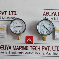 Lot of 2X Grainger 4FLT5 Pressure Gauge 30" TO 0" HG VAC