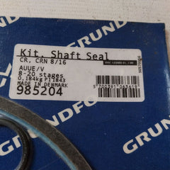 Grundfos 985204 Shaft Seal Kit 756.011.000
