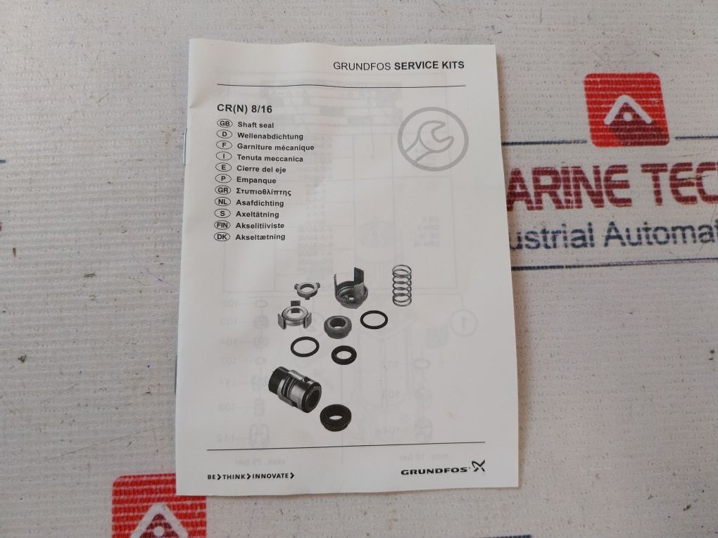 Grundfos 985204 Shaft Seal Kit 756.011.000