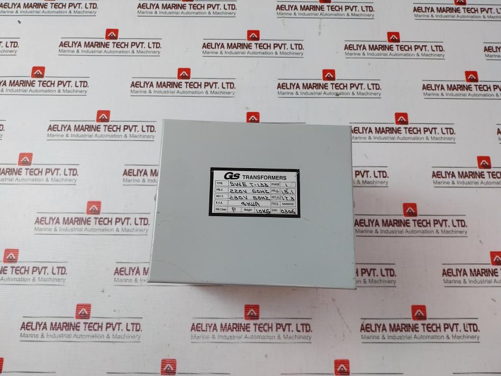 Gs Transformers Swe T-133 Transformer 4Kva 50/60Hz