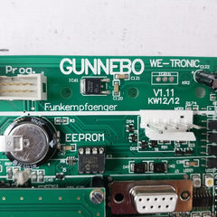 Gunnebo We-tronic Radio Receiver V1.11 Control Board 230V/50-60Hz