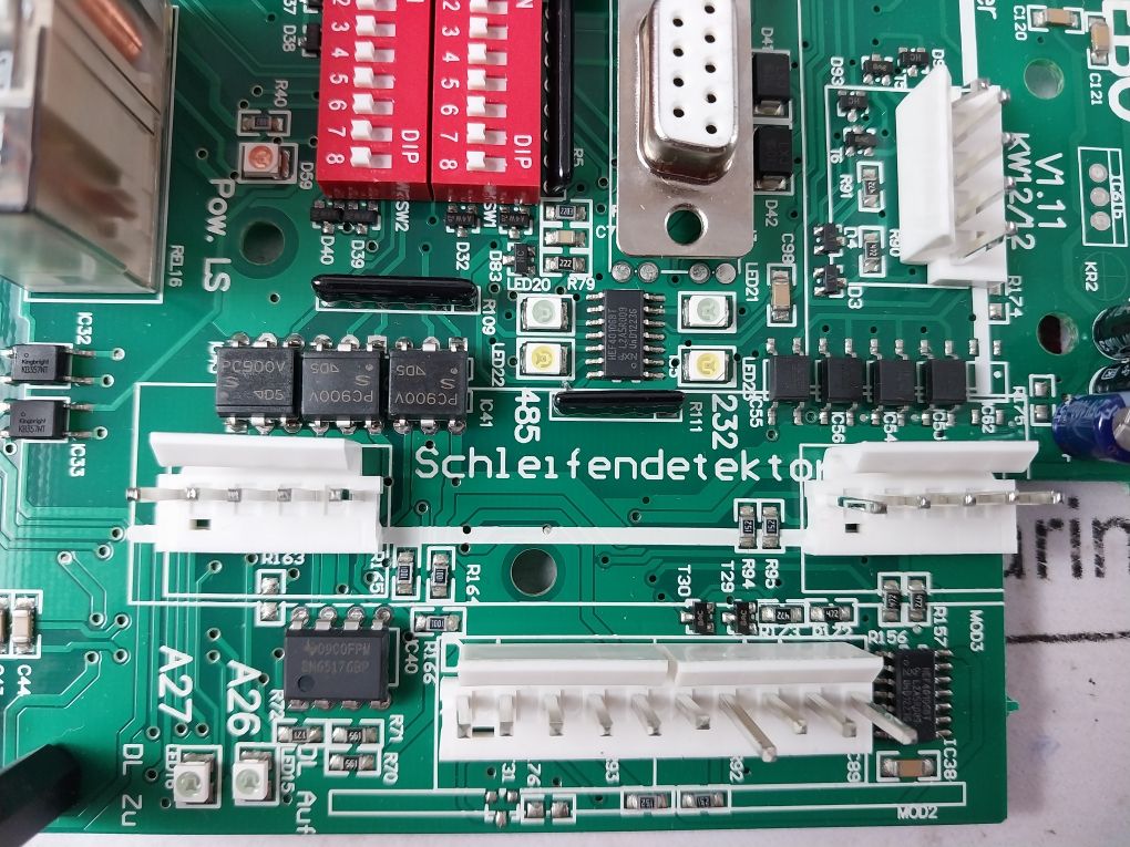 Gunnebo We-tronic Radio Receiver V1.11 Control Board 230V/50-60Hz
