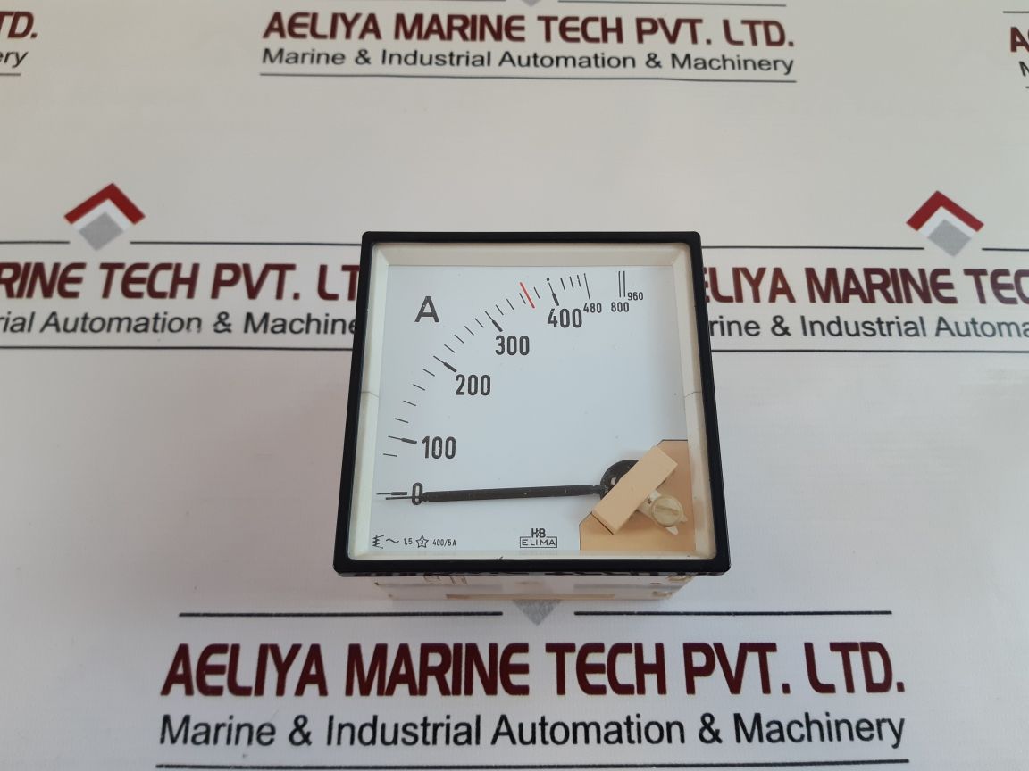 H&B Elima 0491 737.1 Ammeter 400/5A