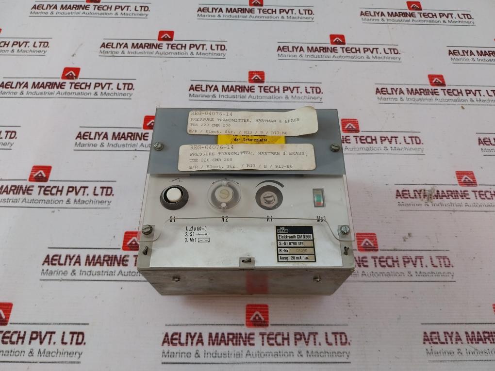 H & B S & F Elektronik Cmr200 Pressure Transmitter