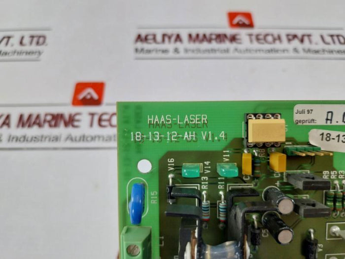 Haas-laser 18-13-12-ah Printed Circuit Board V1.4, 18-13-12-ls, 18-13-16-00