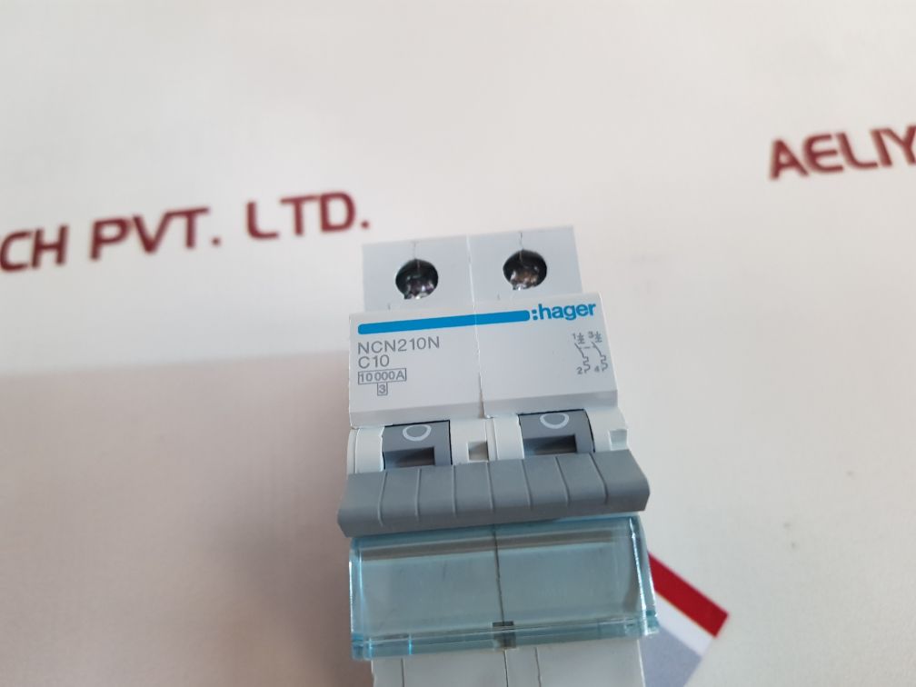 Hager Ncn210N Miniature Circuit Breaker - Aeliya Marine Tech