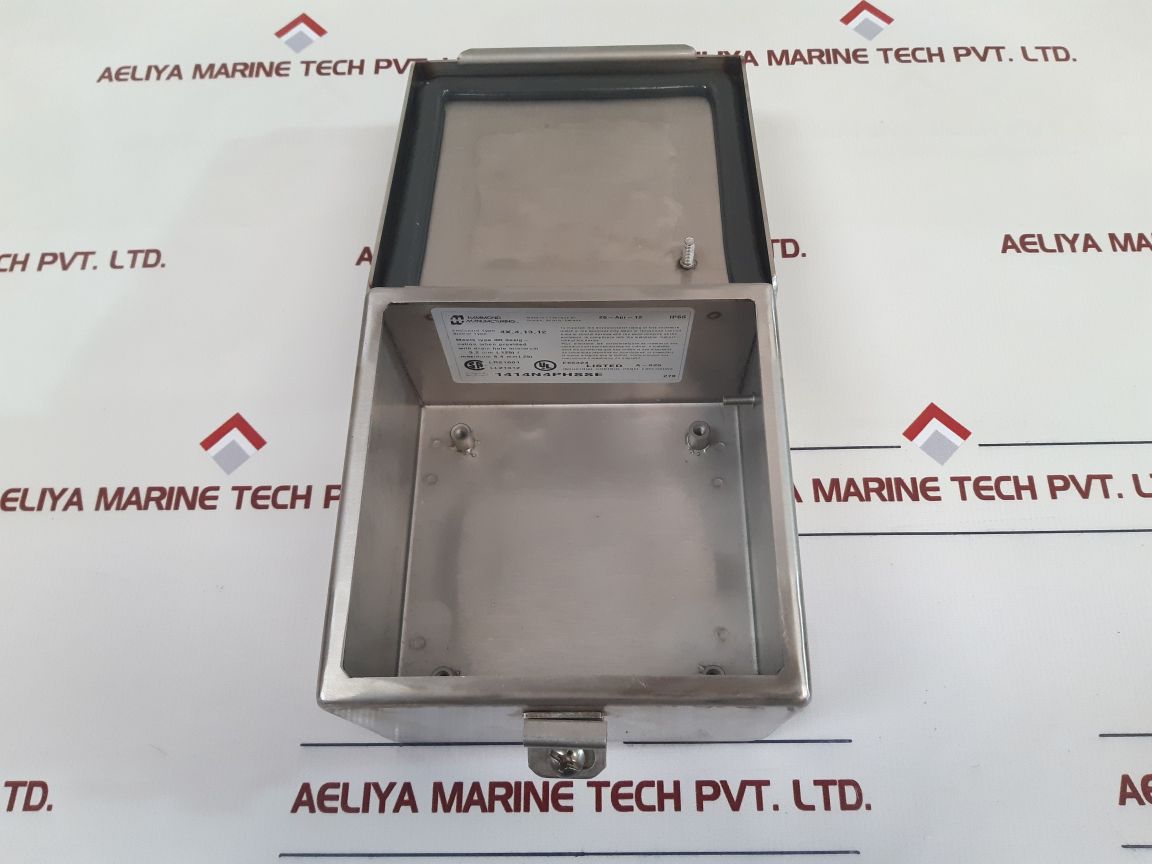 Hammond 1414N4Phsse Electrical Metal Mild Steel Box - Aeliya Marine Tech