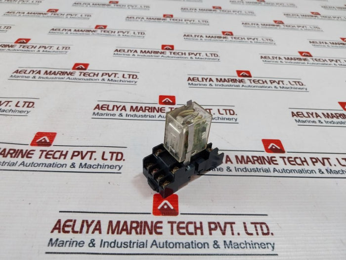 Han Kuk Hr705-4P Relay With Socket 3A 24Vdc