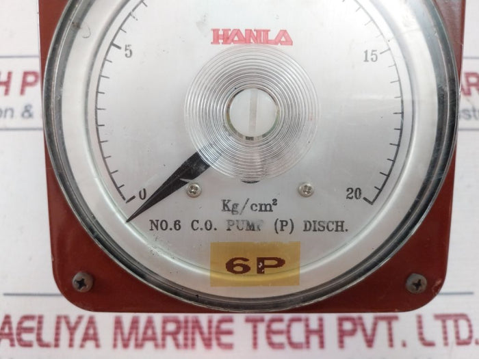 Hanla 0-20 KG/CM2 DC Ammeter
