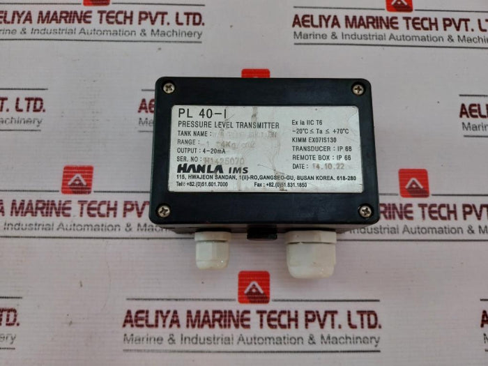 Hanla Pl 40-i Pressure Level Transmitter Set