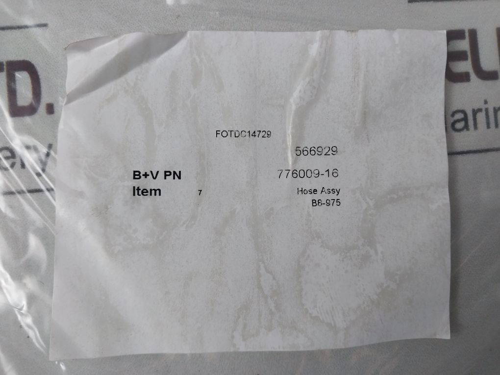 Hansa-flex Dn 6 300 Bar Hydraulic Hose 776009-16 B8