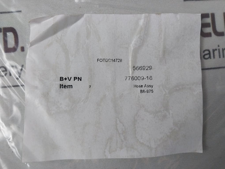 Hansa-flex Dn 6 300 Bar Hydraulic Hose 776009-16 B8