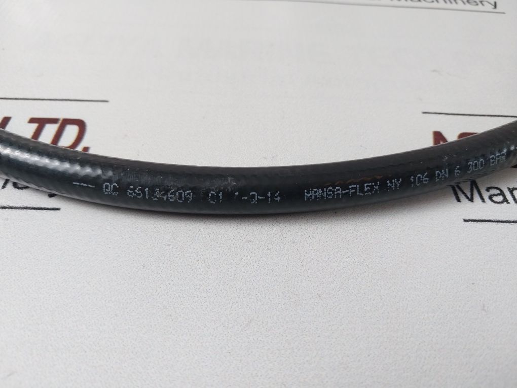 Hansa-flex Dn 6 300 Bar Hydraulic Hose 776009-16 B8