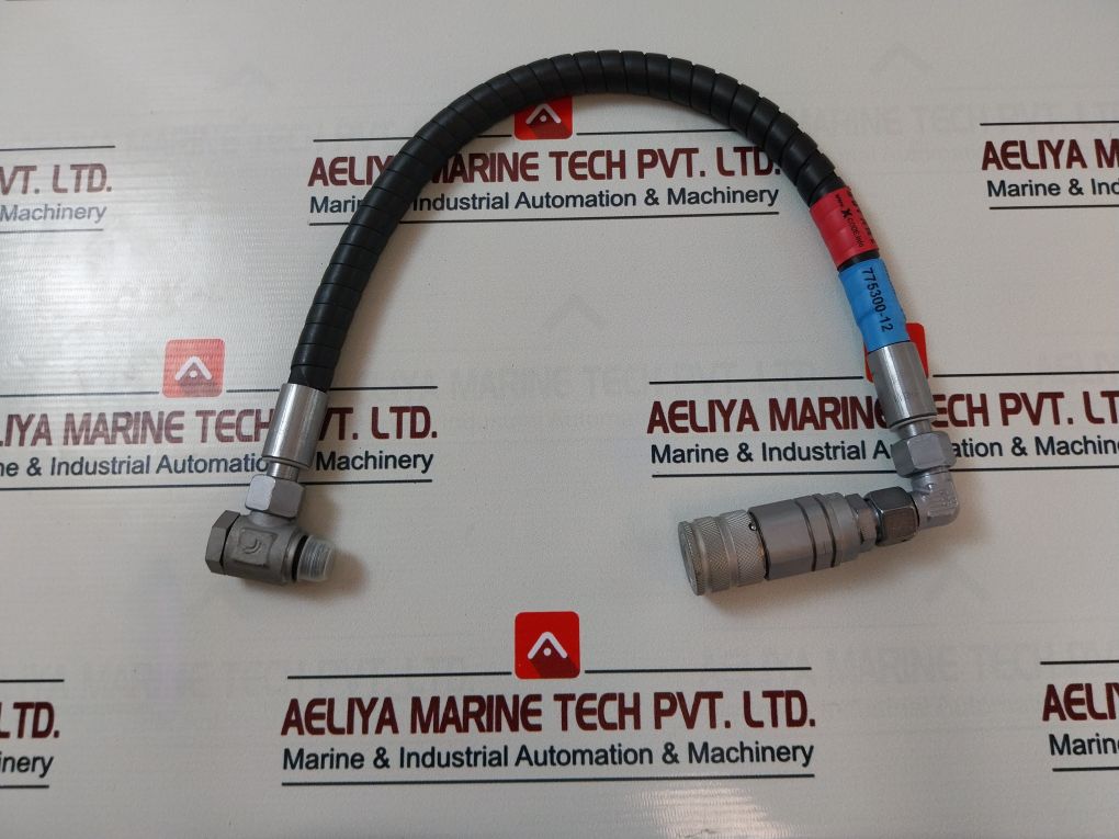 Hansa Flex 775300-12 Hydraulic Hose Assembly For Slip Cylinder 732-91146